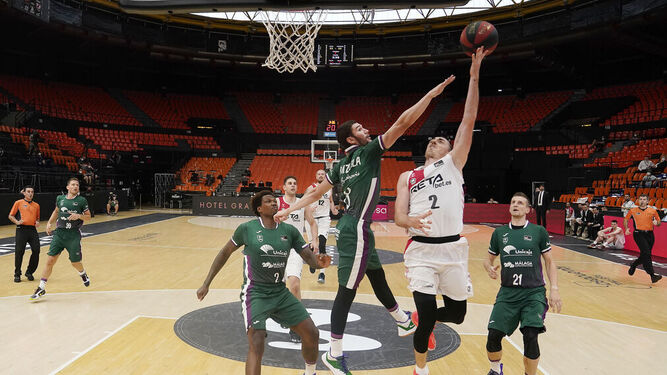 Imagen del último Bilbao Basket - Unicaja.