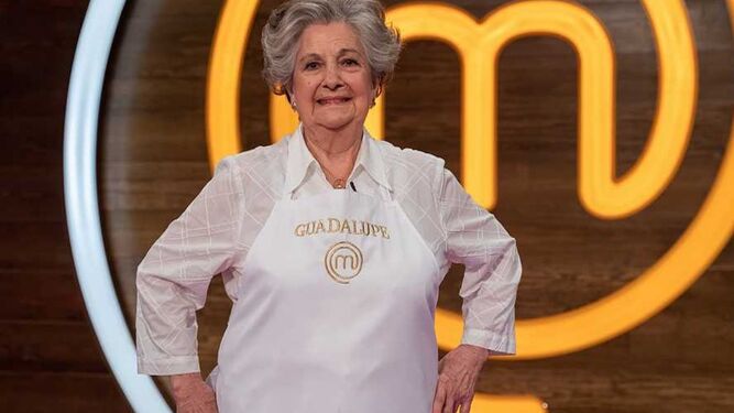La onubense Guadalupe Fiñana, ganadora de 'MasterChef Abuelos'.