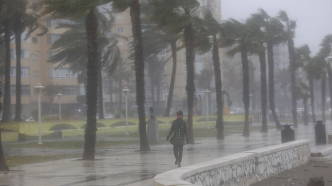 Fotos de las incidencias de la lluvia en Málaga