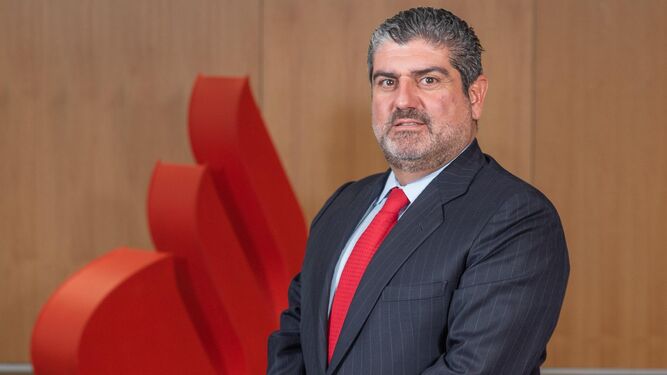 Luis Rodríguez de la Fuente, director territorial de Banco Santander en Andalucía