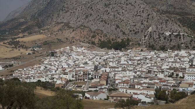 Vista del municipio del Valle de Abdalajís.