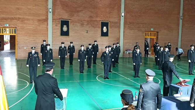 Juran su cargo 22 agentes de la vigesimonovena promoción de la Policía Nacional de Málaga
