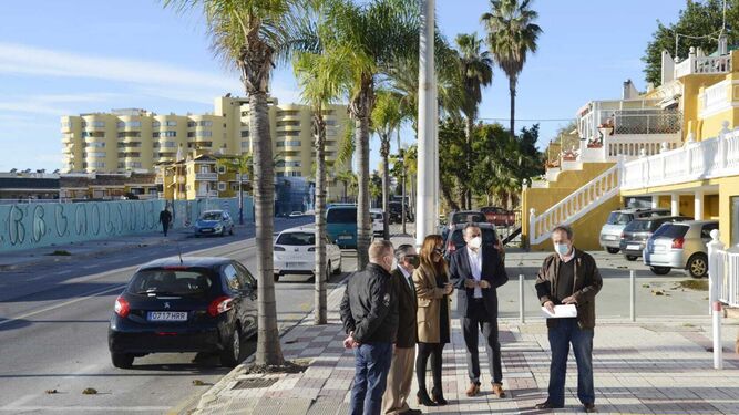 Presentación del proyecto de reurbanización de la avenida Carlota Alessandri en Torremolinos.