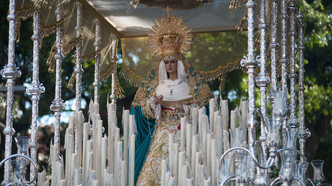 María Santísima del Dulce Nombre en la Alameda Principal.