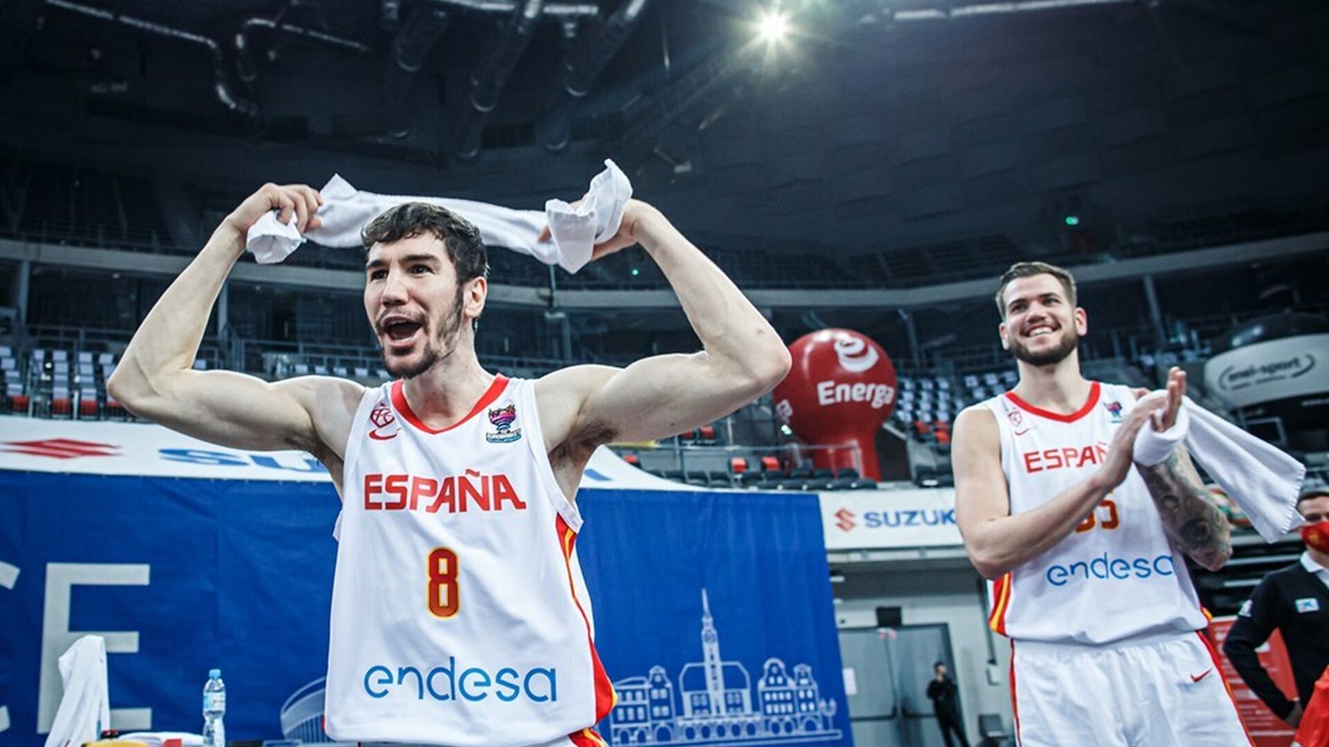 Las fotos de los internacionales del Unicaja en la Ventana FIBA