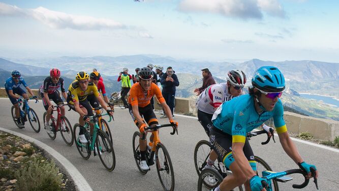 Imagen de la Vuelta a Andalucía 2020.