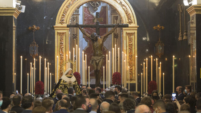 Fotos de los actos en las cofradías de Málaga este Jueves Santo