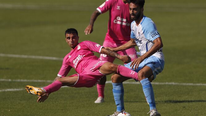 Imagen del Málaga CF-Las Palmas.