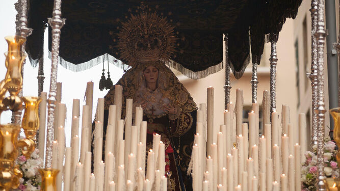 María Santísima del Amor el Miércoles Santo de 2019.