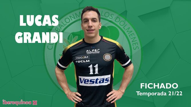 Lucas Grandi, nuevo jugador del Iberoquinoa.