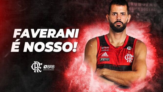 Vitor Faverani, nuevo fichaje del Flamengo.