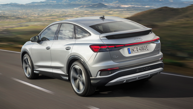 Audi inicia la comercialización de su SUV coupé eléctrico, el Q4 Sporback e-tron