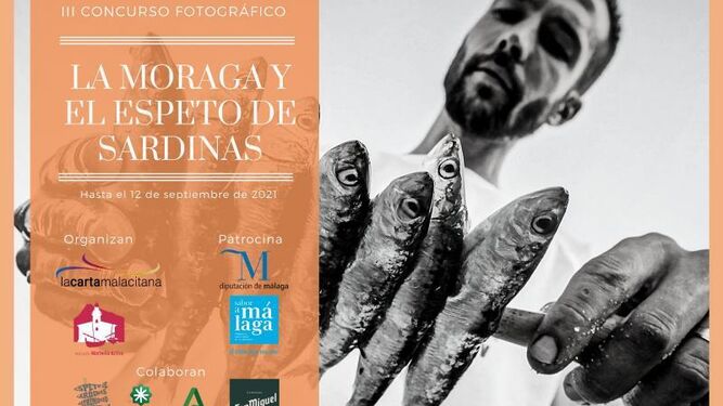 El cartel del III Concurso Fotográfico 'La moraga y el espeto de sardinas'