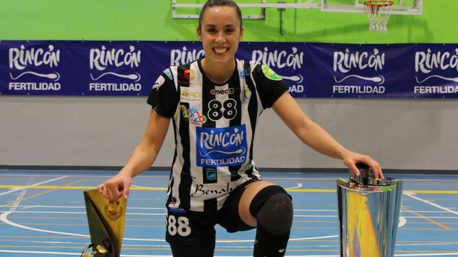 Paula García, jugadora del Costa del Sol.