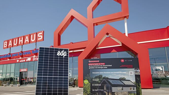 Bauhaus y EDP impulsan el uso de la energía solar en los hogares