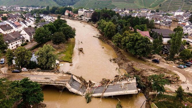 Inundaciones en Alemania.