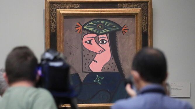 ‘Busto de mujer’ (1943) de Pablo Picasso, expuesto en el Museo del Prado.