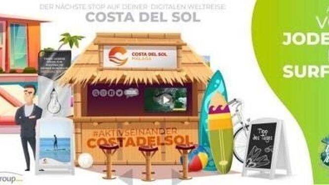 Campaña para promocionar el destino Turismo Costa del Sol