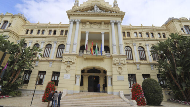 Edificio del Ayuntamiento de Málaga.