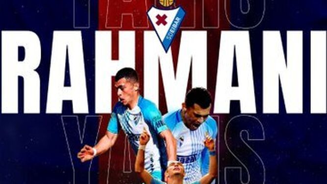 El Eibar anuncia a Rahmani.