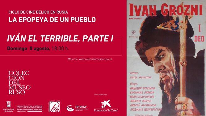 La historia de Iván El Terrible y el periodo turbulento centran este mes el ciclo de cine del Museo Ruso