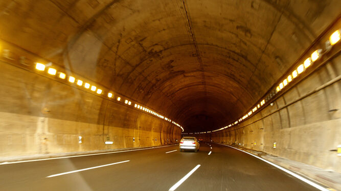 El túnel de Cerrado de Calderón en una imagen de archivo.