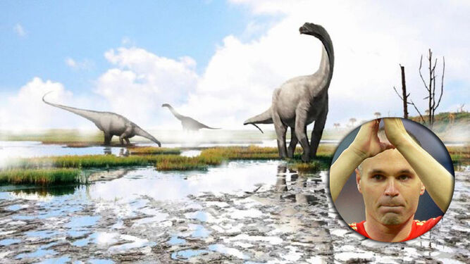 Un dinosaurio es bautizado con el nombre de Iniesta