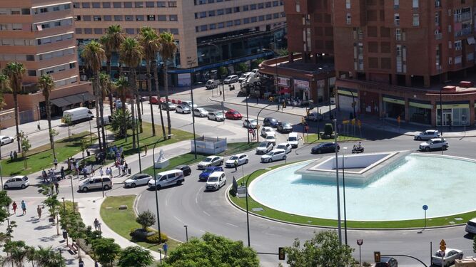 Vista de la renovada Plaza de la Solidaridad.