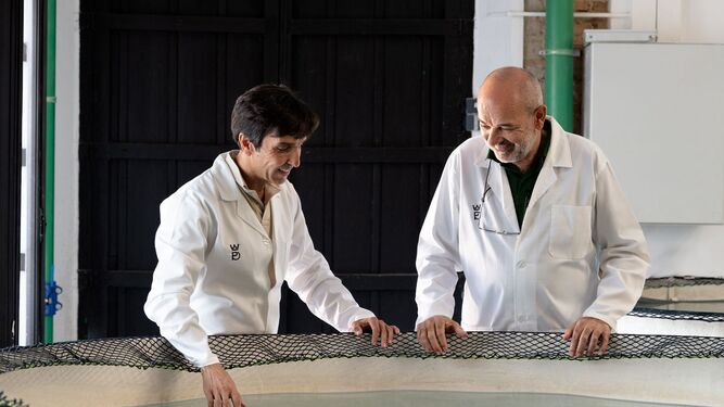 El empresario Carlos Caednas en las instalaciones del Caviar Riofrío