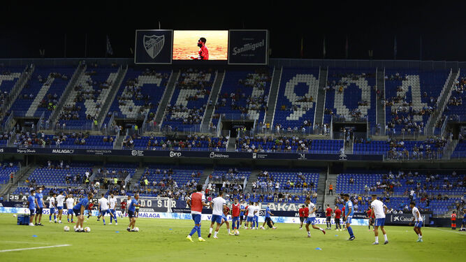 Las fotos del Málaga CF-Girona