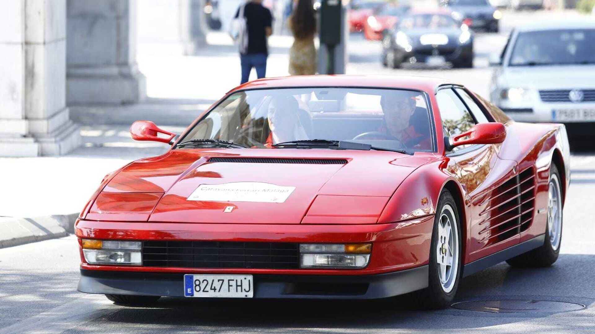 La Caravana Ferrari en M&aacute;laga, en fotos