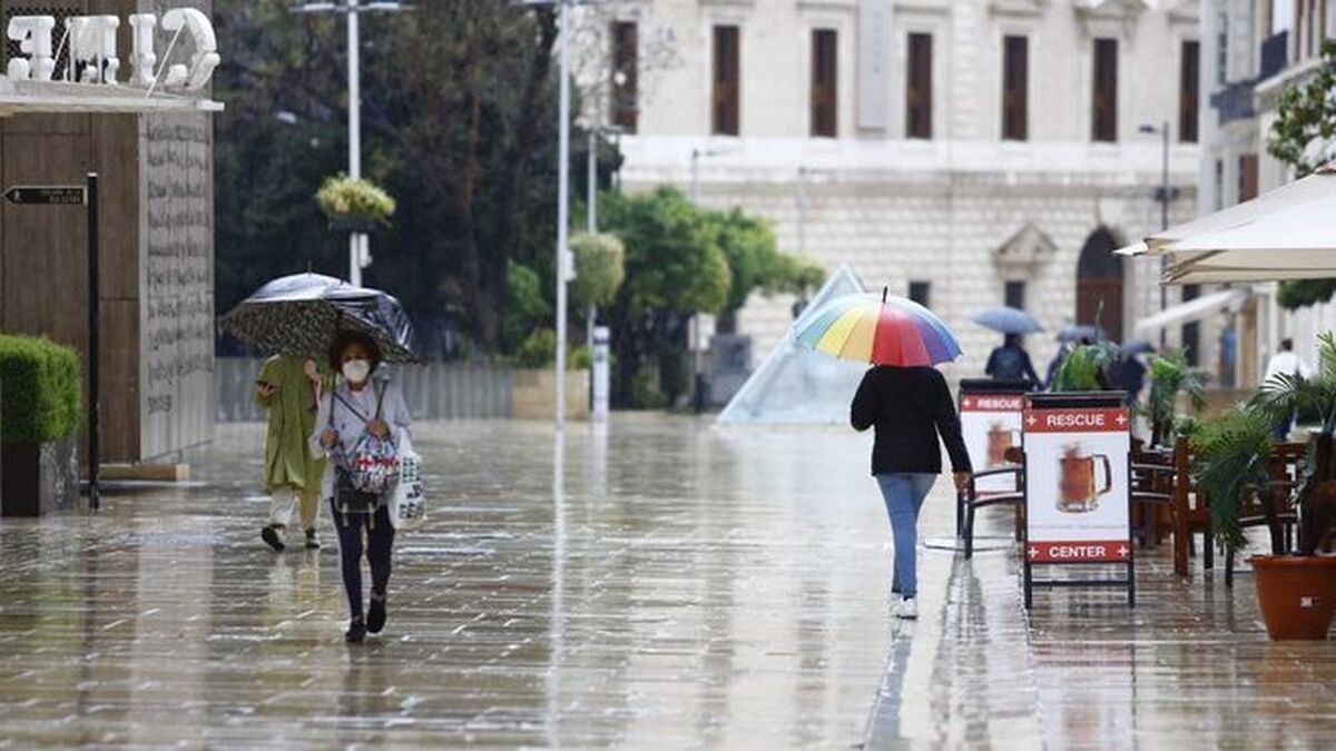 ¿Cuándo empieza la lluvia en Málaga