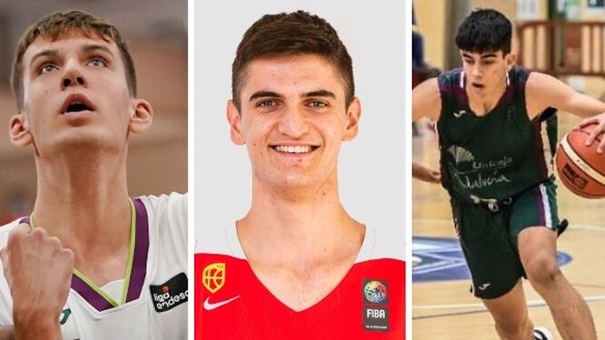 Tanchyn, Vicente y Fernández, los canteranos inscritos en la Basketball Champions League