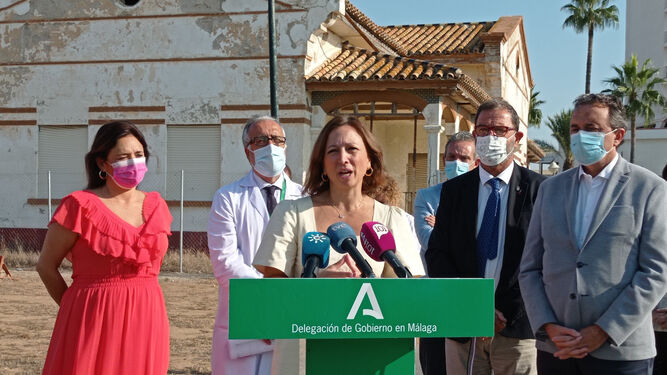 La delegada del Gobierno andaluz, este martes, en Torremolinos.
