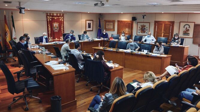 Imagen del Pleno municipal de Benalmádena.