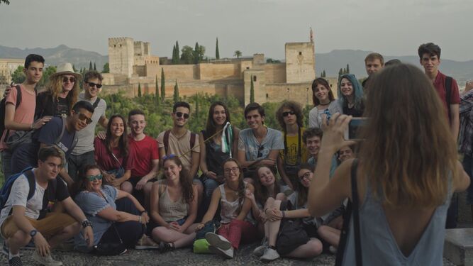 Viaje de fin de curso a la Alhambra de Granada.