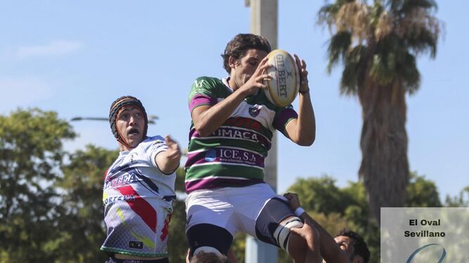 Partido del Rugby Málaga.