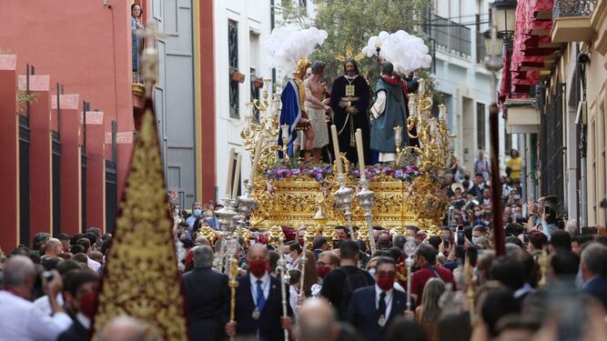 Las fotos del Rescate en la procesión Magna de Málaga
