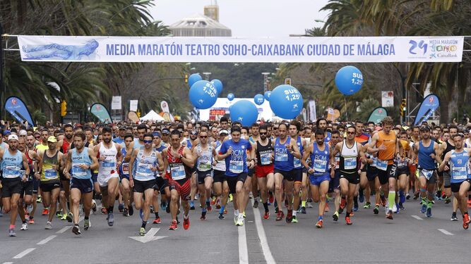 Imagen de la Media Maratón de 2019, última celebrada.
