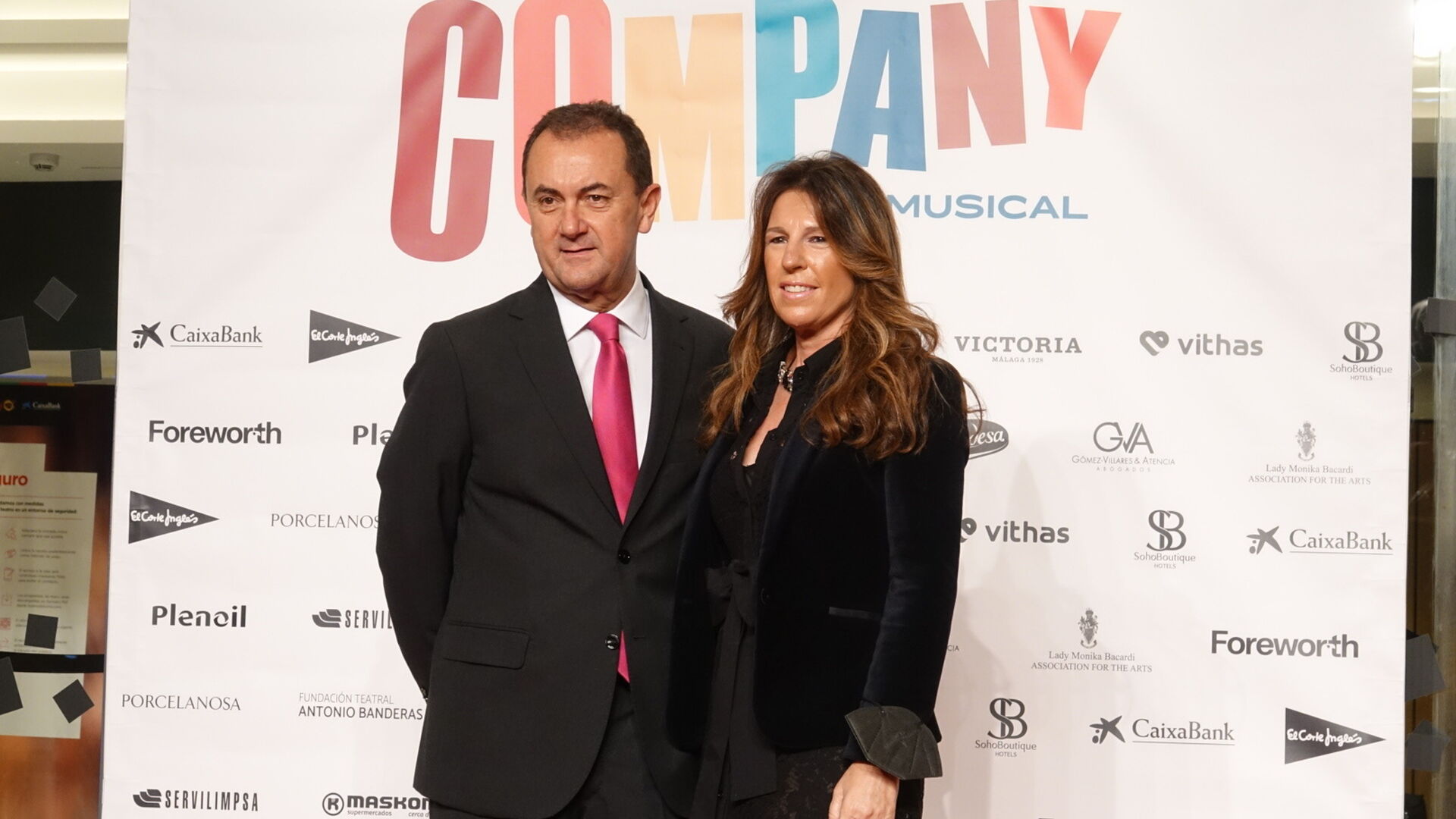 Las fotos de la alfombra roja por el estreno de 'Company' con Banderas en el Teatro del Soho