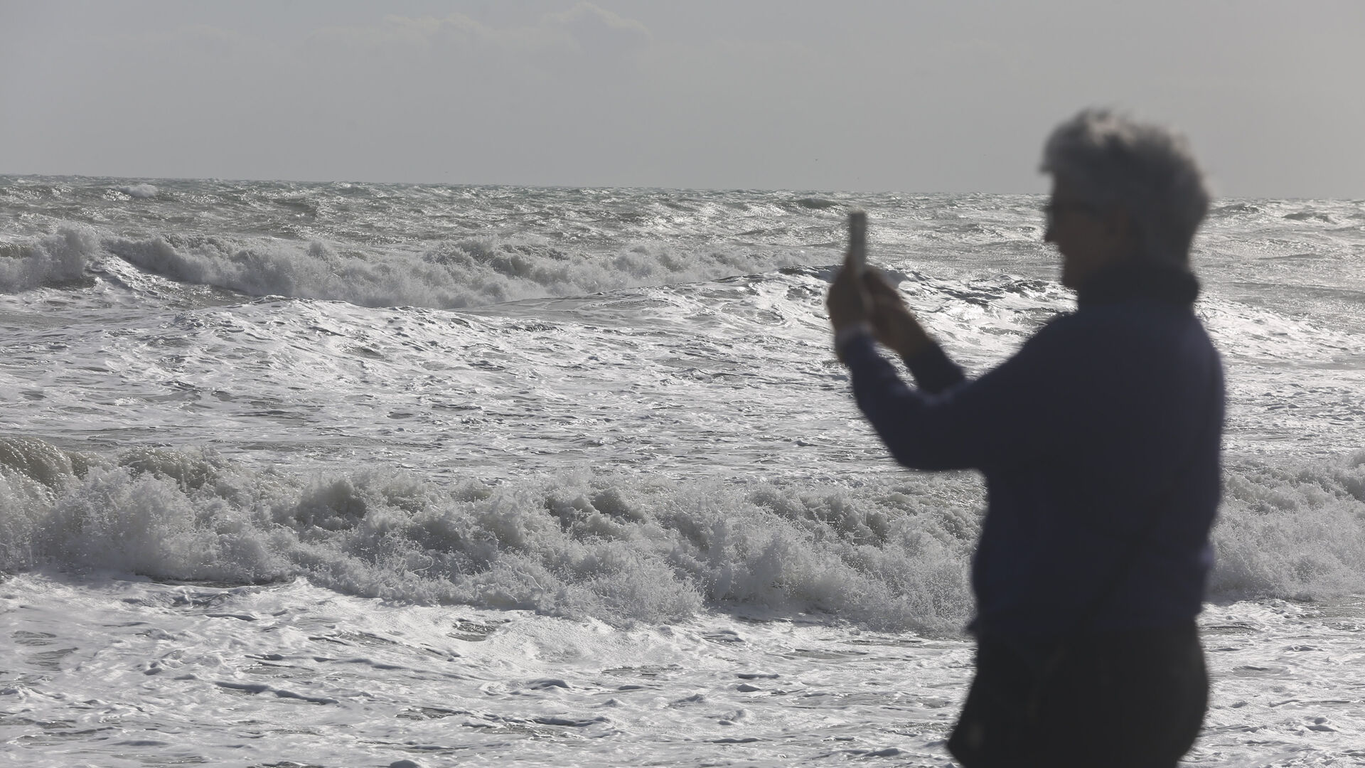 Fotos del temporal de levante en la costa de M&aacute;laga