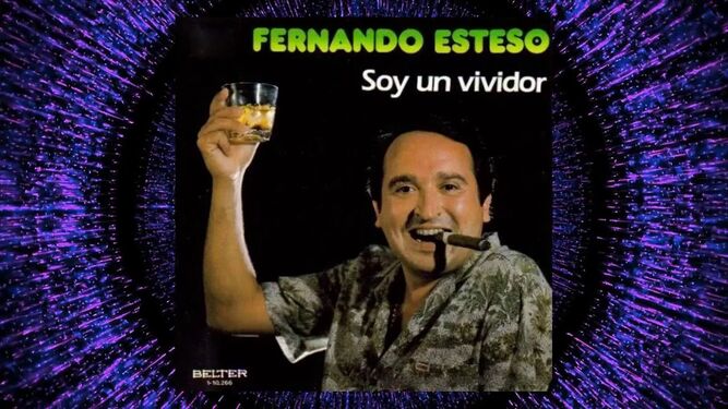 Fernando Esteso y el único disco que ha editado en serio, 'Soy un vividor' para el Festival de Benidorm 1982