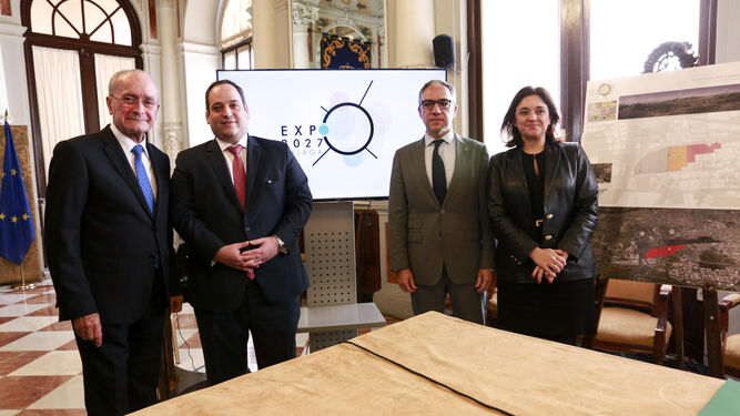 Presentación de la candidatura de Málaga a la Expo 2027.