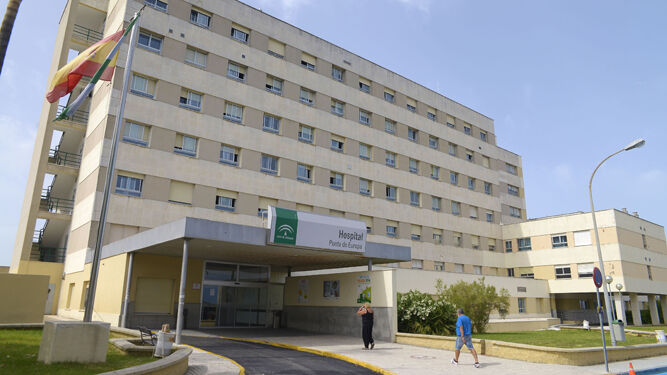 Vista del Hospital Punta de Europa de Algeciras.
