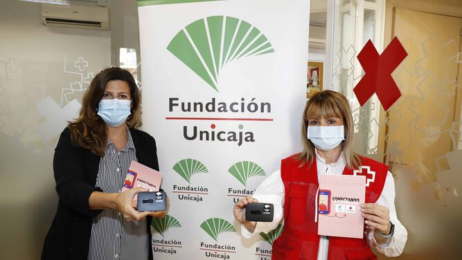 Fundación Unicaja y Cruz Roja se unen para llevar Internet a los hogares con menos recursos