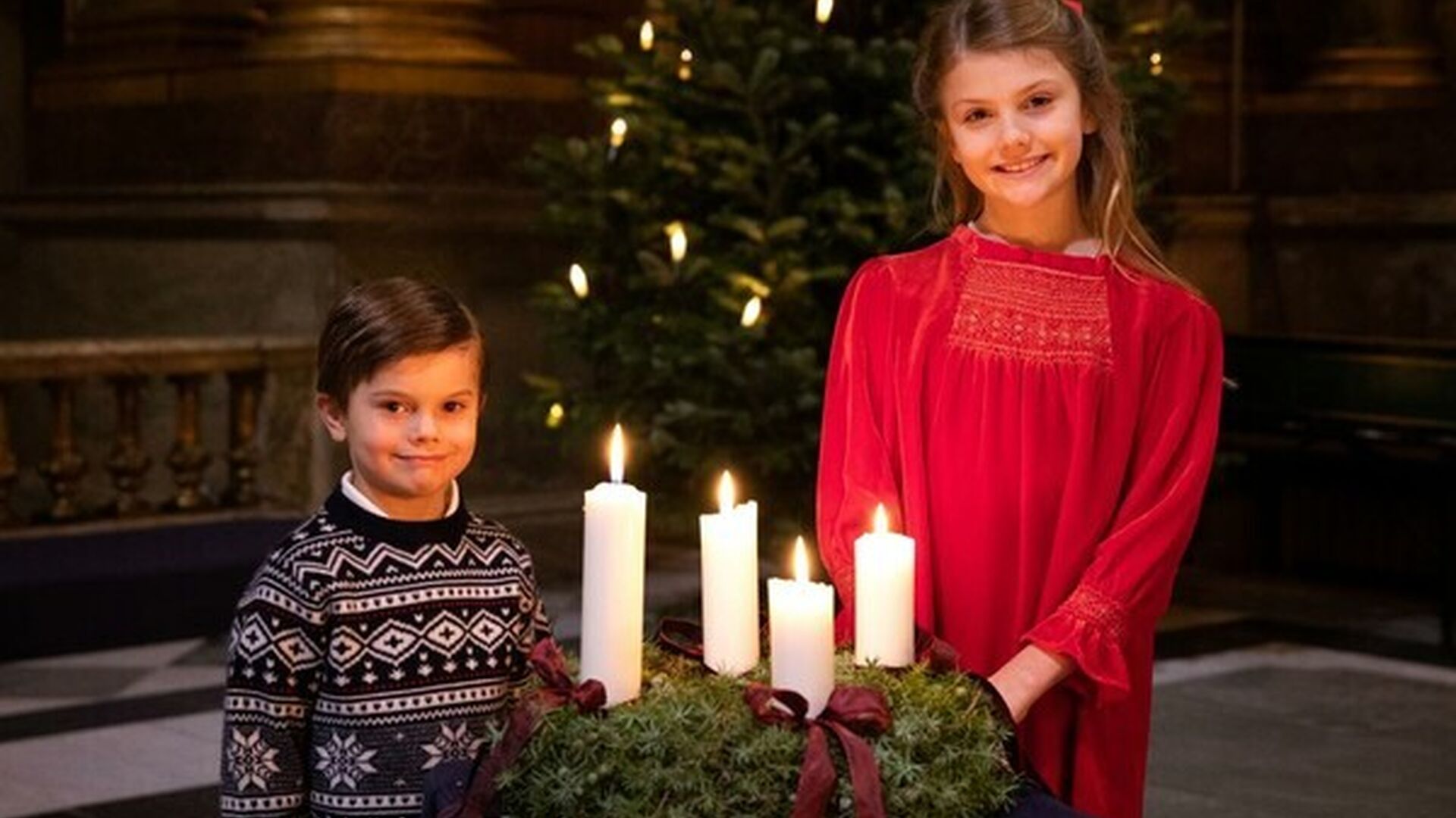 Los hijos de la heredera del trono sueco, Victoria, festejan las navidades con costumbres t&iacute;picas de su pa&iacute;s.