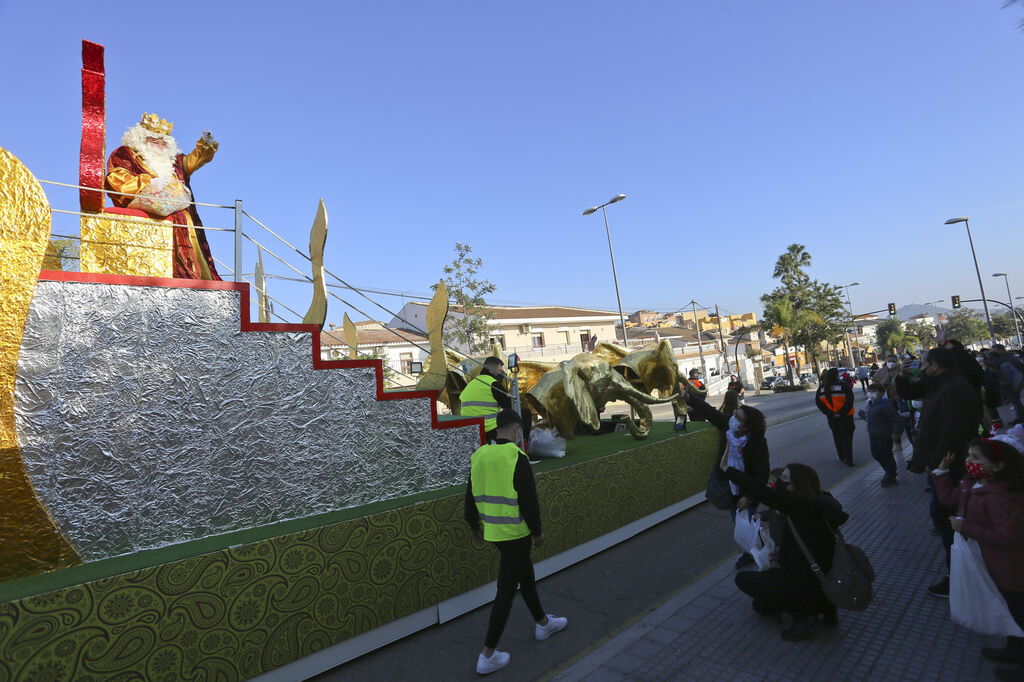 La cabalgata de Reyes Puerto la Torre, en en fotos