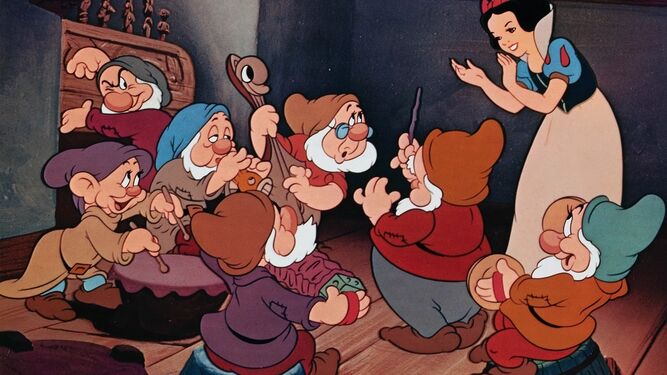 Una imagen del clásico de Disney 'Blancanieves y los siete enanitos' (1937).