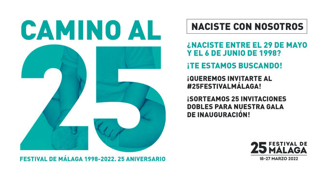 El Festival de Málaga busca a los jóvenes que nacieron durante los días de su primera edición