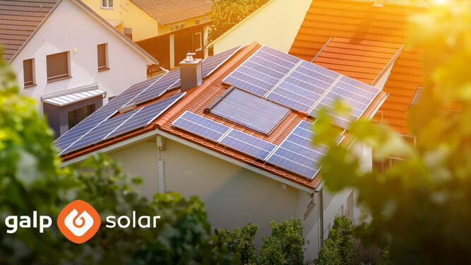 Instalación doméstica de Galp Solar.